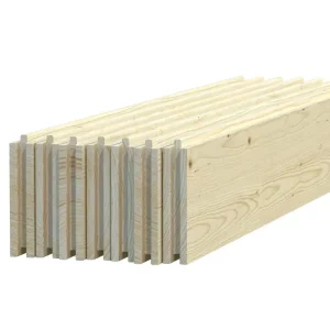 Palmako 108432 Golv till Ella 13,5 m² Brun, impregnerad