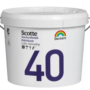 Beckers Scotte 40 Snickerifinish S0502-Y 1L