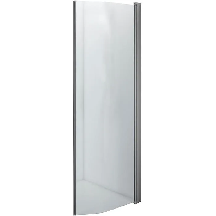 Contura Space SBNK 800 Duschvägg böjd, med knopp 800 mm