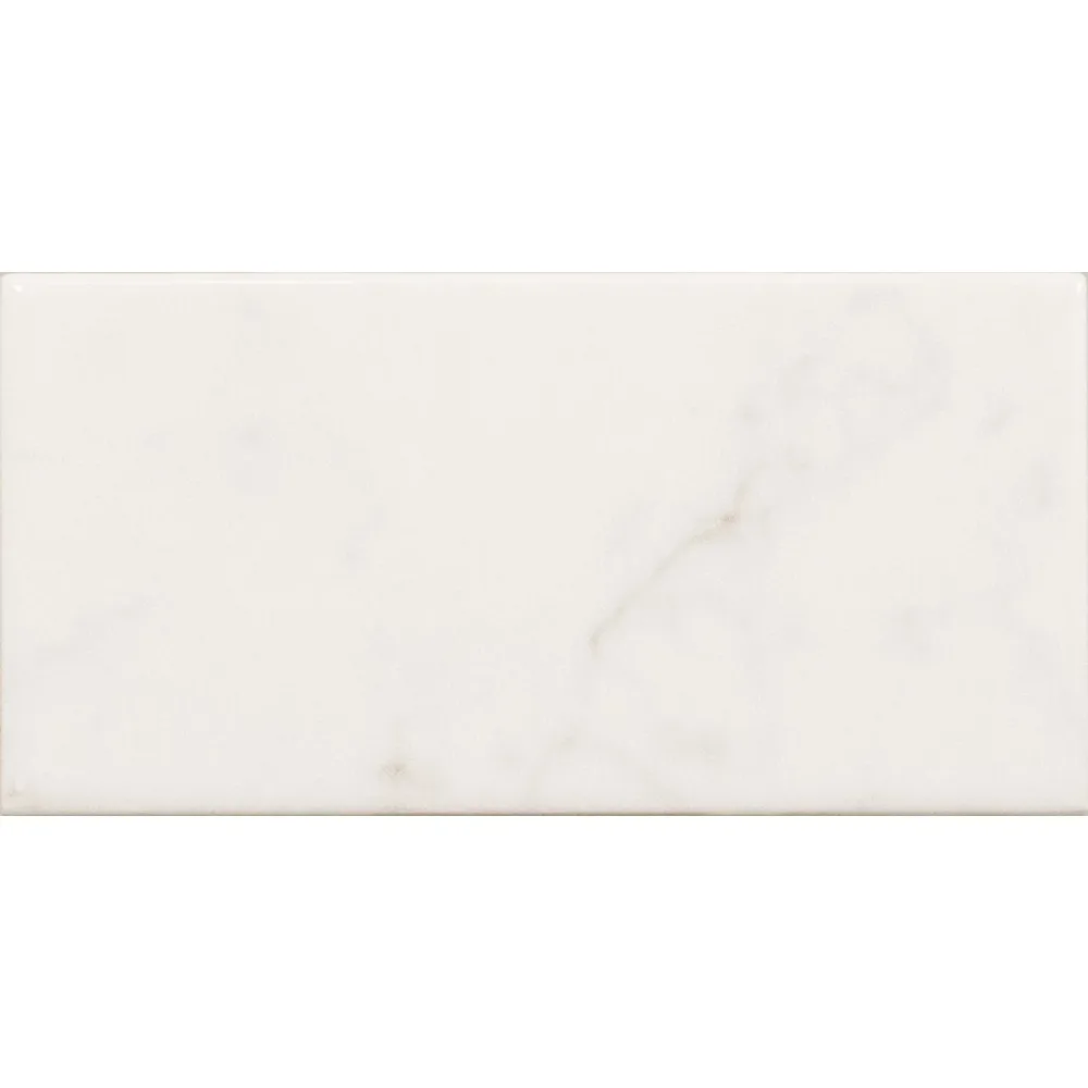 Kakel Carrara Vit, 7.5x15cm | Stuvbutiken