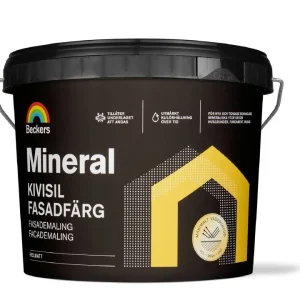 Beckers Mineral Kivisil Fasadfärg Valfri kulör 10L