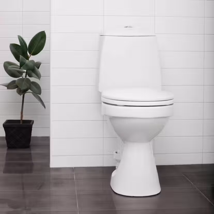 Snålspolande Toalettstol Wostman EcoFlush 1 L med Urinsortering