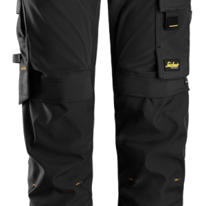 STRETCHBYXA SNICKERS WORKWEAR 6275 SVA/SVA 48, SVART/SVART HÖLSTERFICKOR