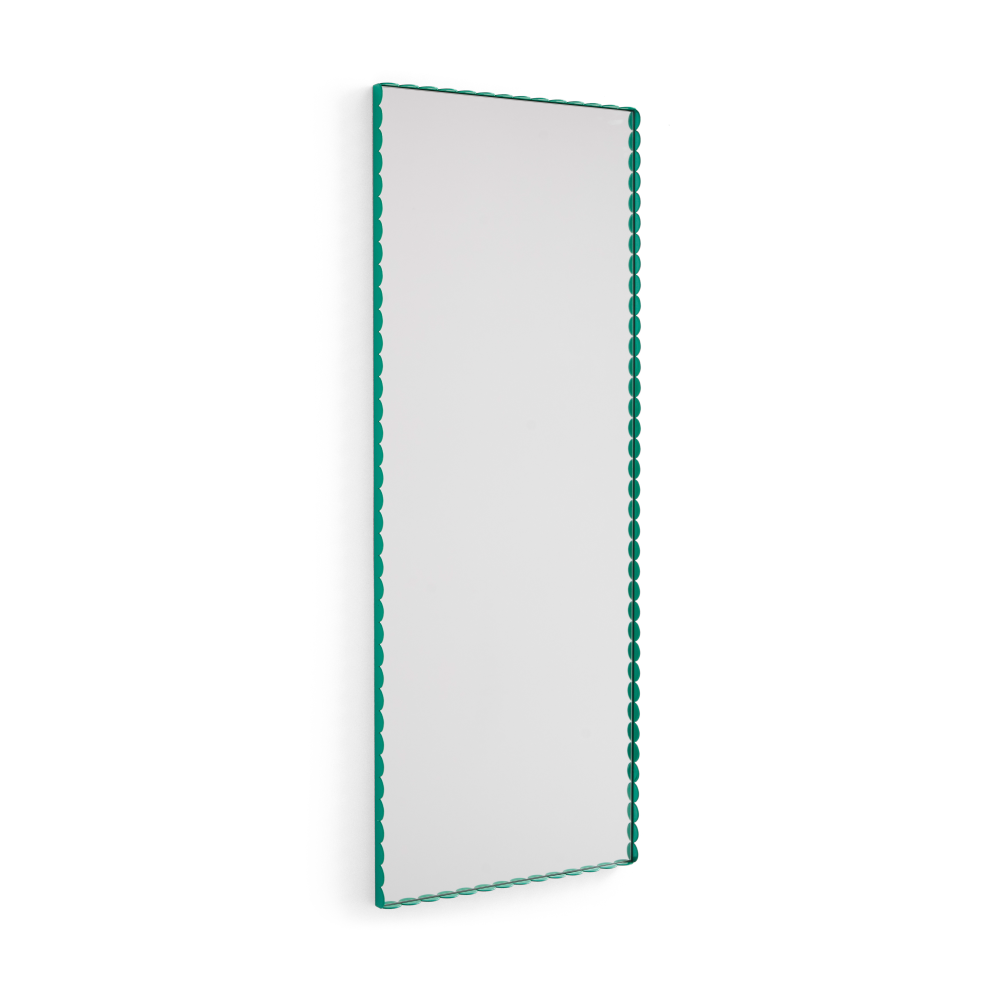 Arcs Mirror Rectangle M spegel 50x133,5 cm, Green