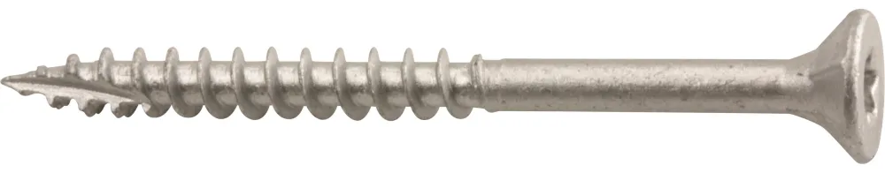 Proffsmagasinet 2910001 Träskruv TFT Försänkt, C4 5,0 x 70 mm, T25, 800-pack