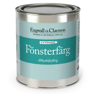 Engwall o Claesson Fönsterfärg Alkyd 1L Vit, Vit