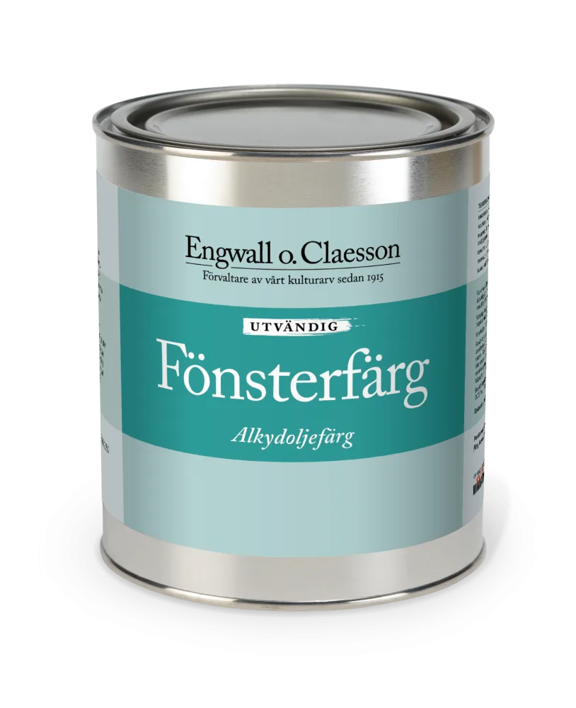 Engwall o Claesson Fönsterfärg Alkyd 1L Vit, Vit