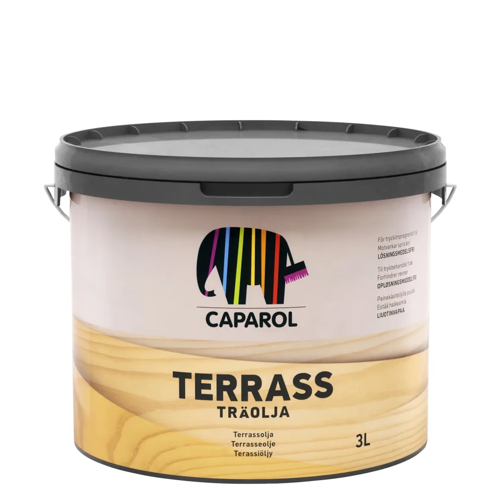 Caparol Terrass Träolja 10 L Färglös, Färglös